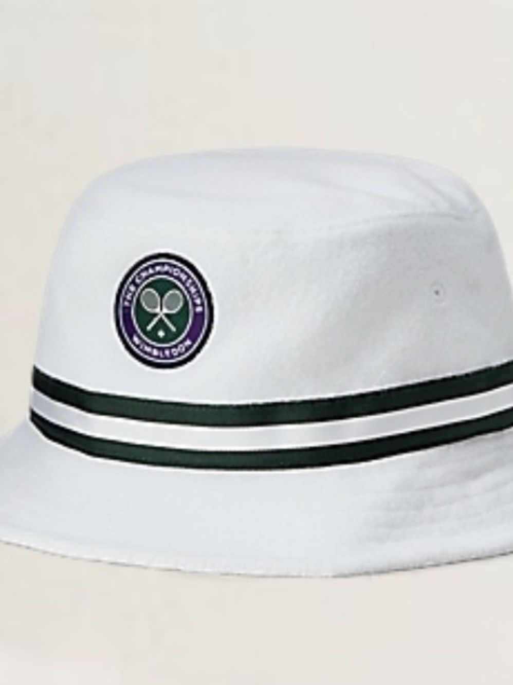 Wimbledon Reversible Terry Bucket Hat by Polo Ralph Lauren